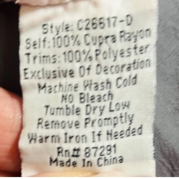 JOHNNY WAS Playa Tunic Women’s Large Gray Embroidered Top Rayon Blouse Boho - Picture 5 of 12